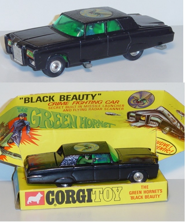 CORGI 268 GREEN HORNET BLACK グリーンホーネット Corgi 268 The Green Hornet Black Beauty, 1:43 | eBay
