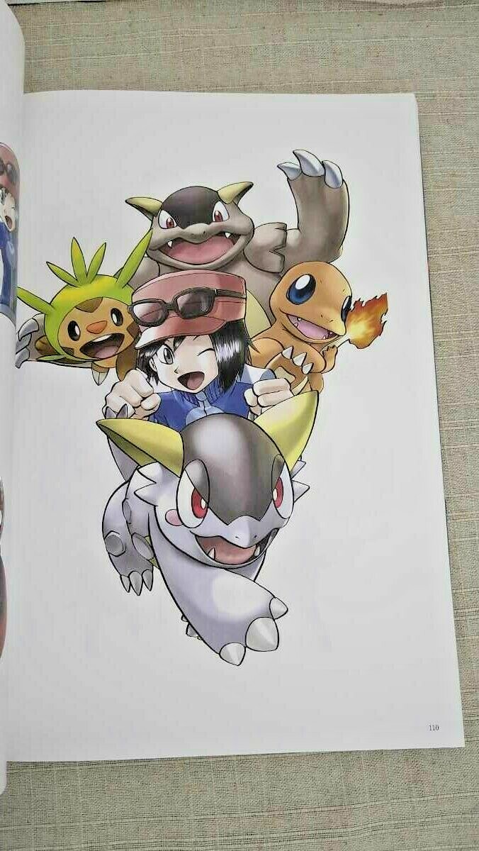 Art Book Satoshi Yamamoto Pocket Monsters Pokemon Special Illust