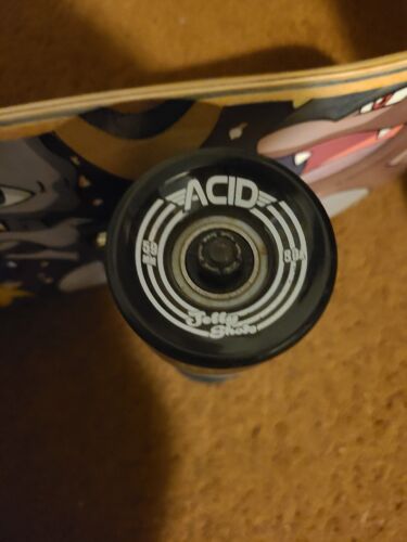 Custom Pokemon Cruiser Longboard (32") w/Thunder Trucks/Spitfire Changing Tool - Picture 2 of 4