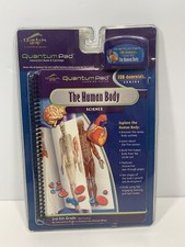 Quantum Pad Learning System - THE HUMAN BODY Science Book & Cartridge New sealed