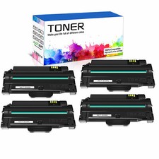 1-4PK ML1910 Toner Cartridge For Samsung ML-1910 ML-1915 2525 ML-2525W ML-2580n