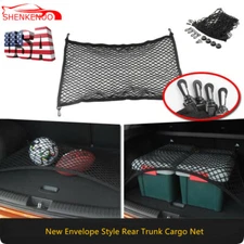 Car Trunk Cargo Baggage Storage Net Holder High Quality Elastic Adjustable Rear