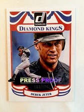 2014 Donruss Diamond Kings Press Proof /199 Derek Jeter