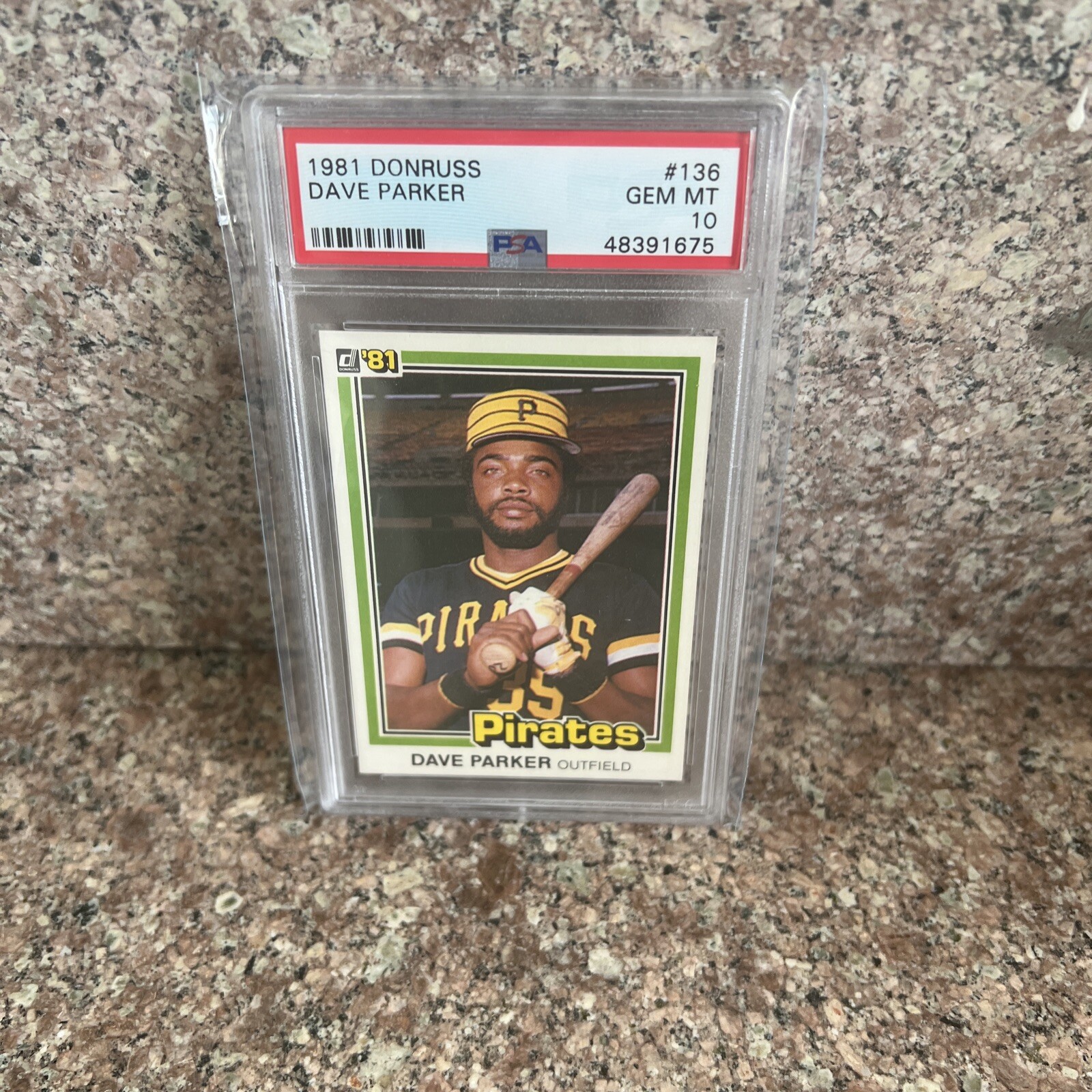 1981 Donruss 136 Dave Parker Psa 10