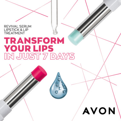 Avon Anew Revival Serum Lippenstift infundierte Lippenfarbe und Lippenbehandlung ALLE Schattierungen