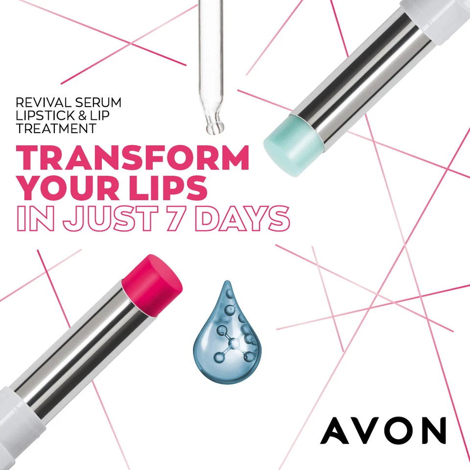 Avon Anew Revival Serum Lipstick Infused Lip Colour and Lip Treatment ALL Shades