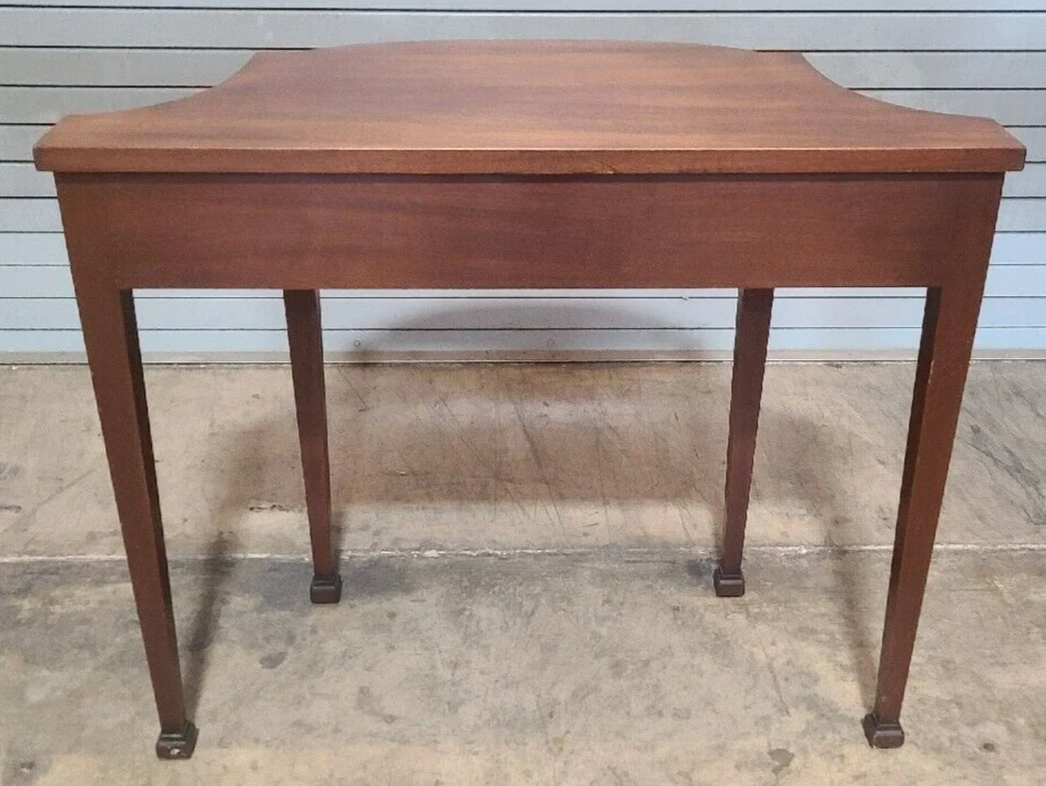 Kittinger Caoba Colección Hall Mesa Consola Cadena Incrustaciones Foto 3 de 4