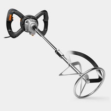 1600w Electric Cement Mixer - VonHaus Paddle Mixer with 2 Speed Setting
