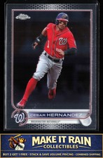 Cesar Hernandez 2022 Topps Chrome Update #USC88 Washington Nationals Baseball