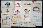 1920's GAS-O-LIN OIL GAS Ephemera ORIGINAL ILLUSTRATION ART Advertising Archive