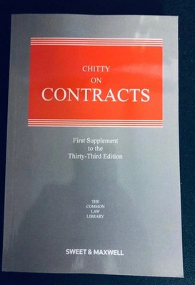 Sweet and Maxwell Chitty on Contracts 1st Supplement to the 21st Ed
