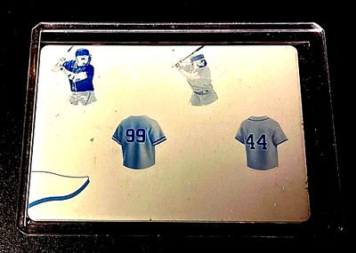 Aaron Judge 1/1 Ronald Acuna Jr Fernando Tatis Jr 2024 Print Plate Alvarez #1 SP