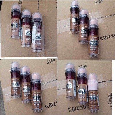12x Maybelline Eraser Assorted Shades