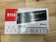 BOSS Audio Systems 616UAB Single DIN Bluetooth Car Stereo, No DVD, USB