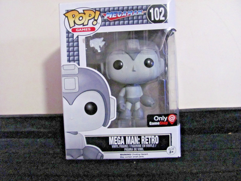 Funko Pop! Games Mega Man: Retro #102 Gamestop Exclusive 2016