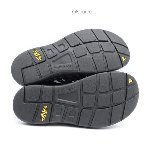 KEEN UNEEK Sandals Artpara Fukagawa Men's 1029738 Black/Gray - Picture 5 of 25