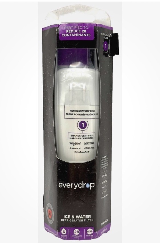 Whirlpool EveryDrop Refrigerator Water Filter Replacement EDR1RXD1