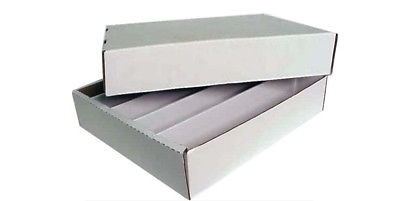 (8) MAX PRO FULL LID 5000 CT. 5 ROW TRADING CARD SUPER MONSTER CARDBOARD BOXES