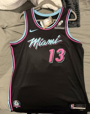 Miami Heat Bam Adebayo City Edition Swingman Jersey L NWT