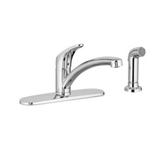  Polished Chrome American Standard Colony Pro Single Handle Kitchen Faucet