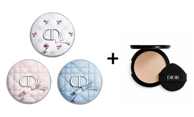 Dior Forever Cushion Case + Hydra Glow Mesh Cushion Refill Set Limited