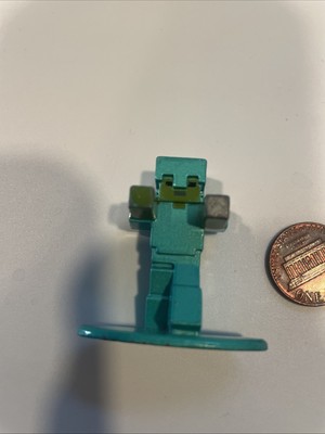 Mojang Minecraft Die Cast Figure, Zombie in Diamond Armor  1.75'' Jada Toys