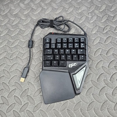 1byone Professionelle Einhand Mechanische Tastatur RGB Hintergrundbeleuchtung Gaming USB