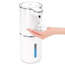 Automatic Foaming Soap Dispenser,Touchless Foam Soap Dispenser,12.8oz Recharg...
