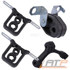AUSPUFFHALTER AUSPUFFGUMMI SET FÜR VW NEW BEETLE 9C 1C 2.0