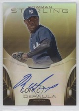 2013 Bowman Sterling Prospect Gold Refractor 49/50 Rafael De Paula Auto 2f9