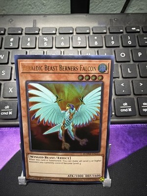 Heraldic Beast Berners Falcon-Yu-Gi-Oh!-BLMM-EN115-1st Edition