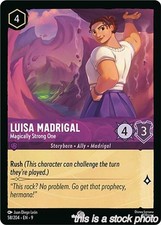 Luisa Madrigal - Magically Strong One 9 - 58/204 Lorcana TCGNM