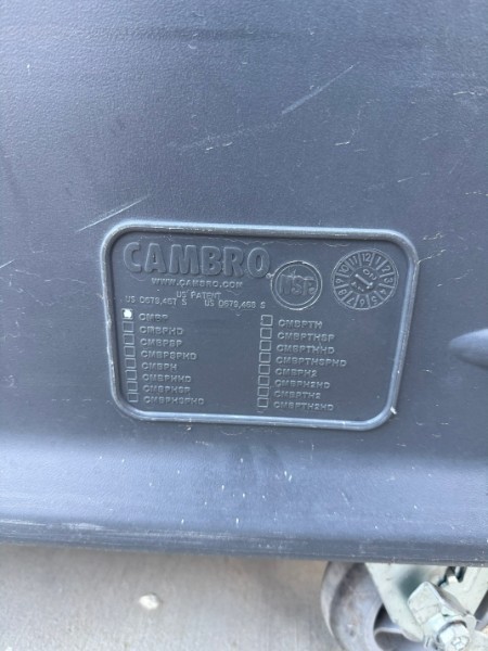 Cambro Insulated Foodservice Cart Full Size (Model CMBP)