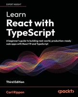 Learn React With Typescript - Third Edition | Carl Rippon | Taschenbuch | 2025