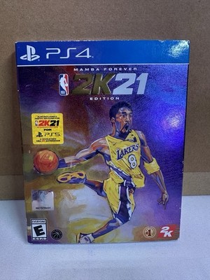 NBA 2K21 Mamba Forever Edition PlayStation 4 - Sony Kobe Bryant New, Sealed!