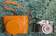 VINTAGE CAMERA 1950'S HIT MINIATURE SPY FILM MINI MADE IN JAPAN W/ Case Rare