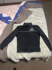 Under Armour Knit Zip Track Black Jacket Project Rock Iron Paradise Men Large