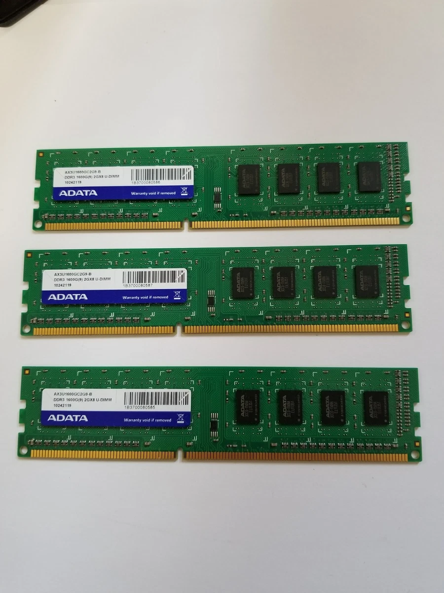 ADATA DDR3-1600 Computer RAM for sale | eBay
