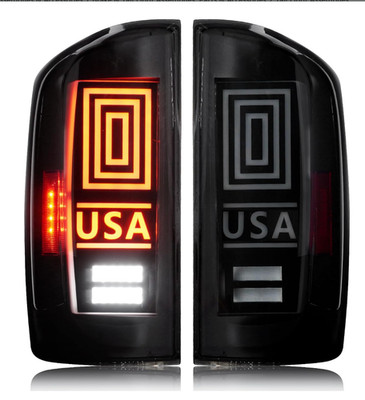 LED Tail Lights Assembly Fit for Dodge RAM 1500 2007-2008 Dodge RAM