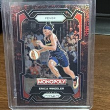 Panini Prizm Monopoly WNBA 2024 Erica Wheeler Indiana Fever Insert #44
