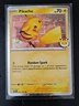 Pikachu 2026 Pokemon Day Stamp - 051/162 - Temporal Forces - Promo Cosmos Holo
