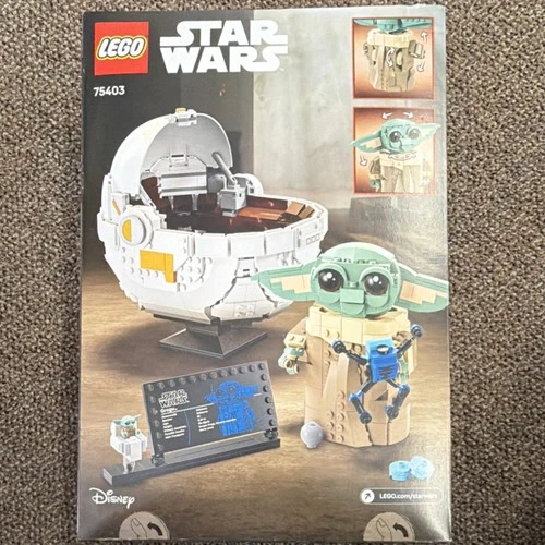 LEGO Star Wars Grogu with Hover Pram 75403 Complete Set, The Mandalorian, Boxed