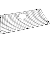 Serene Valley Sink Bottom Grid 28-3/8" x 14-3/16", Rear Drain with Corner Radius