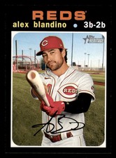 2020 Topps Heritage #721 Alex Blandino SP