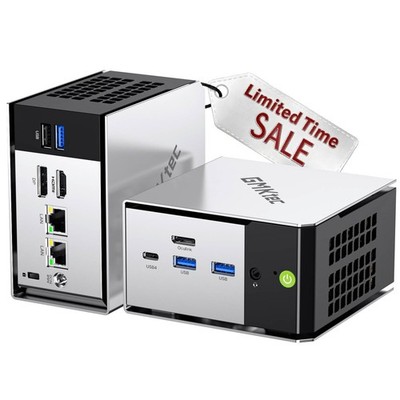 GMKtec M8 Mini PC Gaming Ryzen 5 Pro 6650H 16GB LPDDR5 RAM 512GB SSD Win 11 Pro