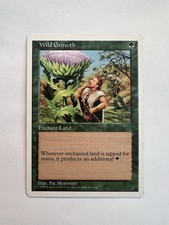 Wild Growth - MTG Core set 5th Edition - LP