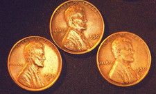 1950 D -p - S Lincoln Pennies Combine To Save Shipping