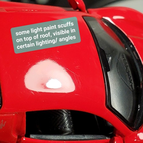 Maserati MC20 in Red, 1:36 Diecast Model By RMZ City/Uni, Pull Back Action - Picture 8 of 9
