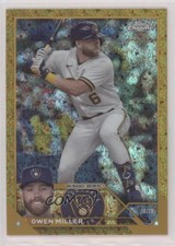 2023 Topps Chrome Update Gold Mini-Diamond Refractor 13/50 Owen Miller rp9