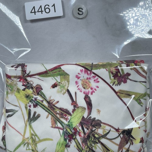 Haute Hippie 100% Silk Floral Hawaiian Racer Back Lined Tank Top US Size S - Picture 10 of 10